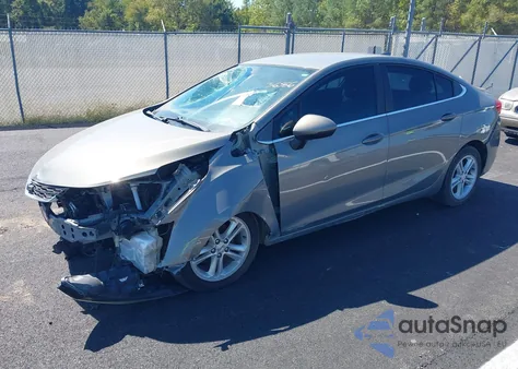 2017 Chevrolet Cruze Lt Auto из США, поврежденный, VIN 1G1BE5SM1H7140240